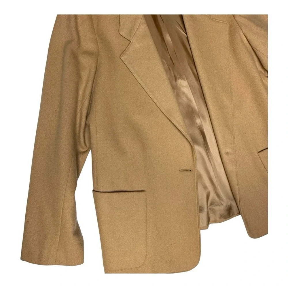 VTG Devon Womens Pure Wool‎ Blazer Size 12 Equestrian Career Minimalist